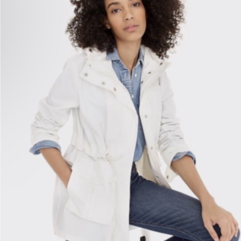 J. Crew perfect rain Jacket for Women